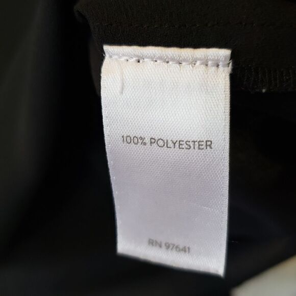 J. JILL Ruffle Front Semi-Sheer Button-down Blouse - Picture 5 of 7